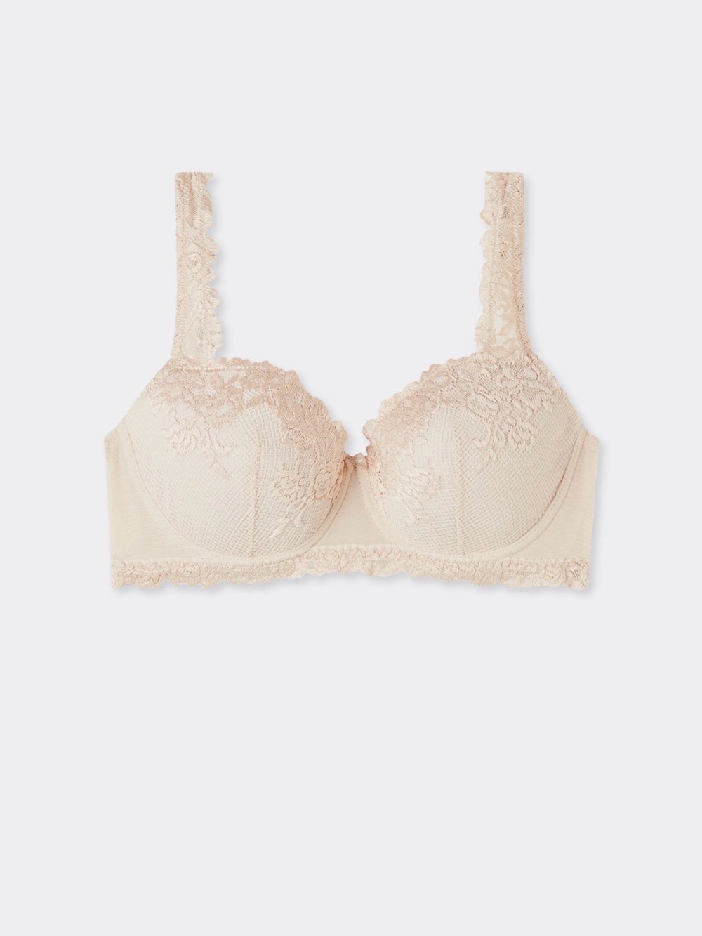 intimissimi Lace Underwire Bra in Light Beige